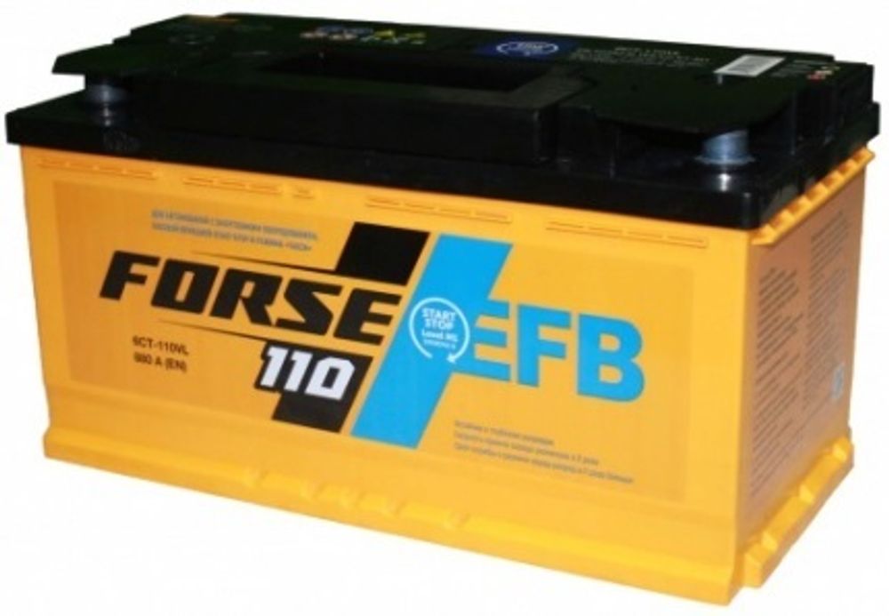 FORSE EFB 6СТ- 110 аккумулятор FORSE EFB 6СТ- 110 аккумулятор