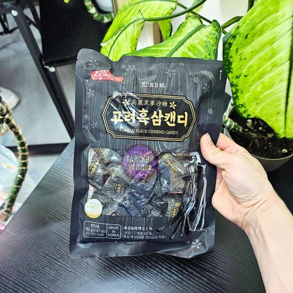Карамель ILKWANG Черный женьшень 250 гр
