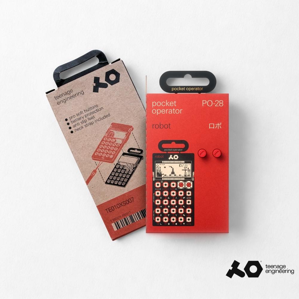 Teenage Engineering PO-28 + CA-X Pro (Красный)