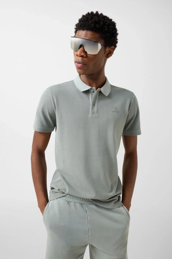 Рубашка-поло BOGNER FIRE+ICE RAMON4 в цвете эвкалипт