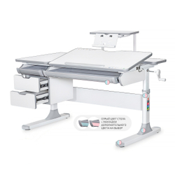 Стол письменный для школьников Ergokids Hamilton BD-680 с полкой S50