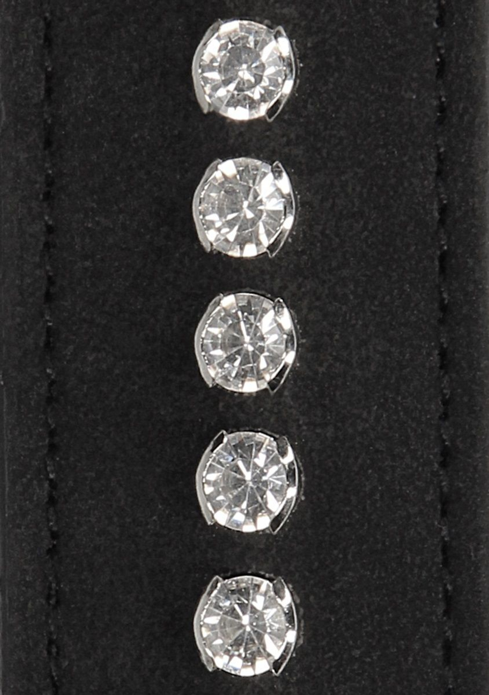 Черные поножи Diamond Studded Ankle Cuffs (Цвет: черный)