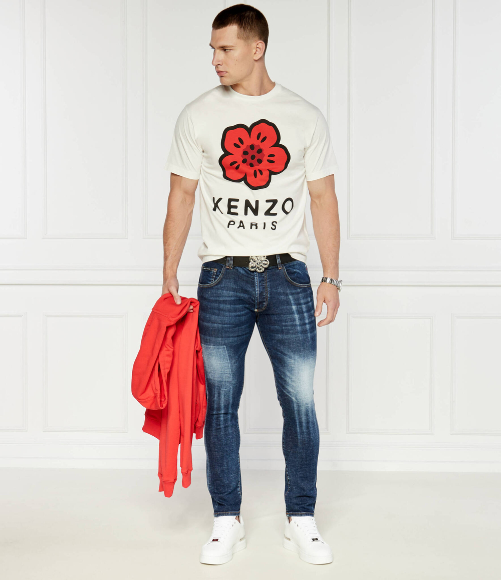 Футболка Kenzo - кремовый(FE65TS4754SO)