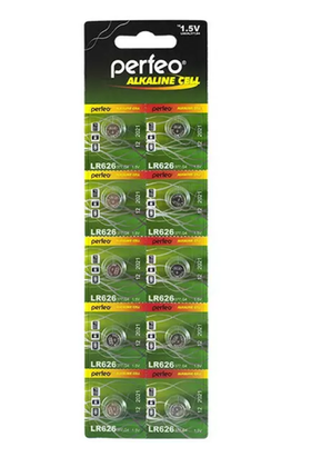 Батарейки Perfeo Alkaline Cell LR626, 10 шт