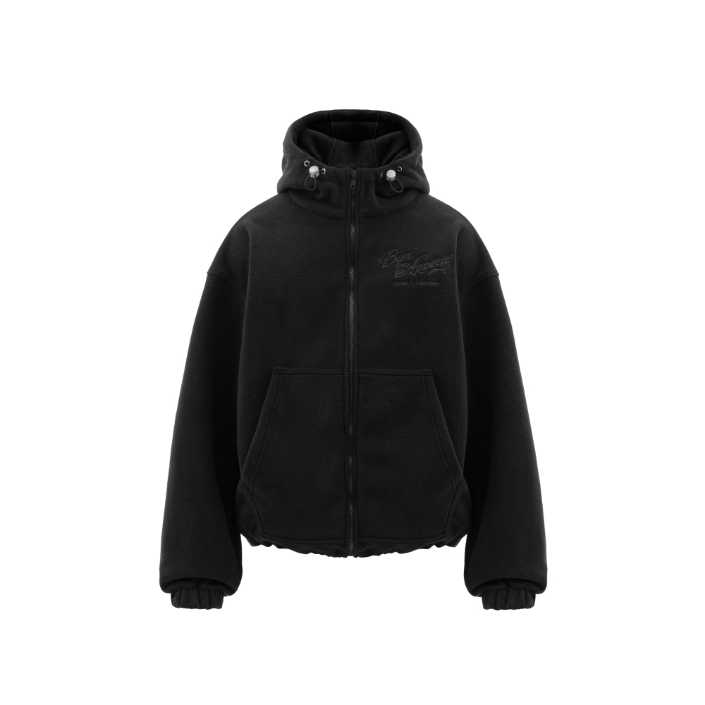 Худи Called a Garment Voyageur St Zip "Jet Black"