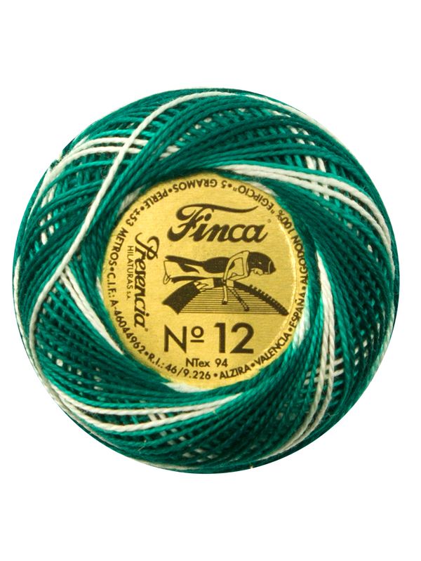 Мулине Finca №12 Perle (Жемчужное), цв. мультиколор 9800 / 1 мот. х 53 метра