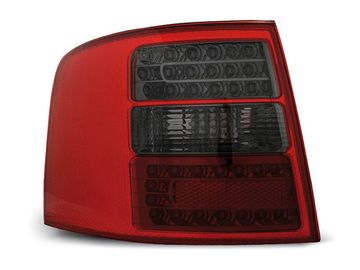 Задние фонари red smoke led для Audi A6 C5 avant