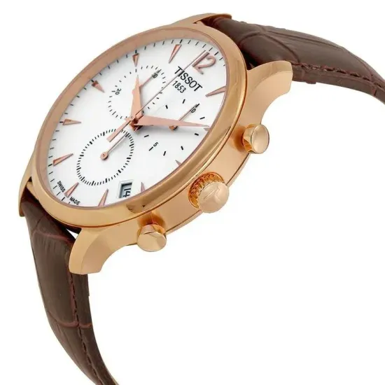 Мужские швейцарские часы Tissot T063.617.36.037.00 Tradition Chronograph