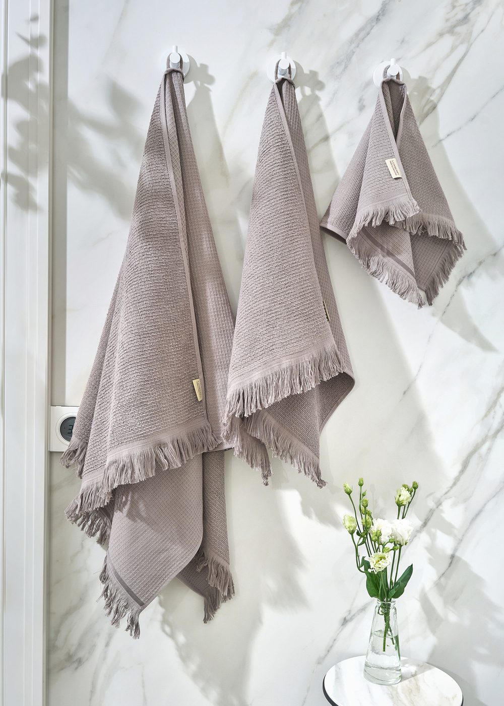 Полотенце Luxberry Iris 50x100 шоколадное