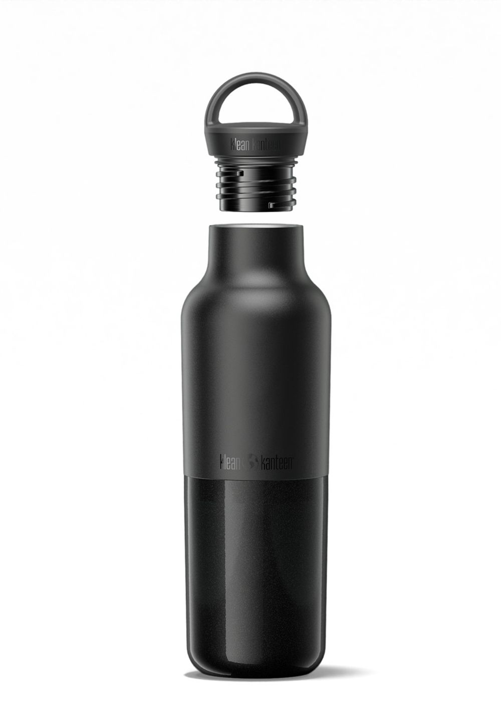 Термобутылка Klean Kanteen Rise Vac Classic Arch Loop 20oz (592 мл) Black