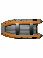 Лодка ПВХ River Boats RB 350 НДНД серо-оранжевый