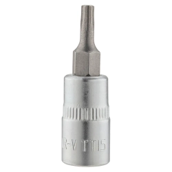 Головка-бита TORX T15H c отверстием, 1/4'' JCB JCB-3273215