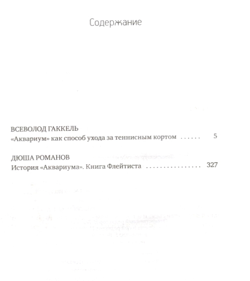 История "Аквариума". Сторона "А" / Всеволод Гаккель, Дюша Романов