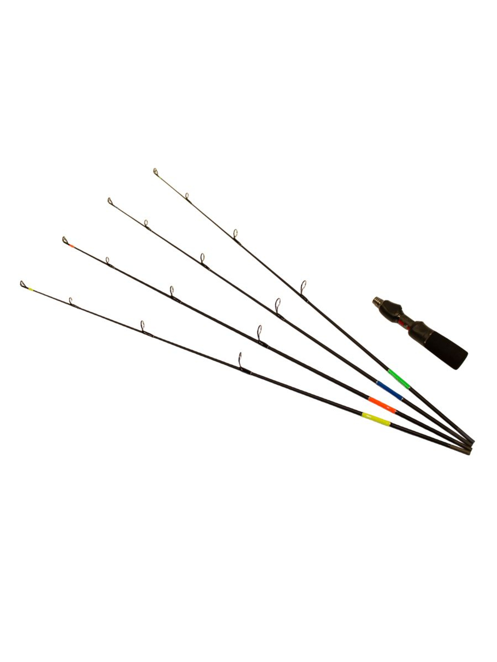 Зимняя удочка Statix VIB ICE FISHING ROD (Ручка + 4 разных хлыста) 75см.