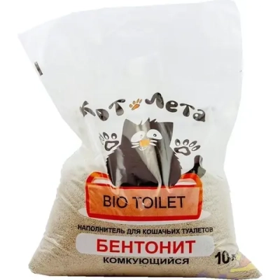 Наполнитель для кошачьего туалета «КотЛета» Бентонит 10л