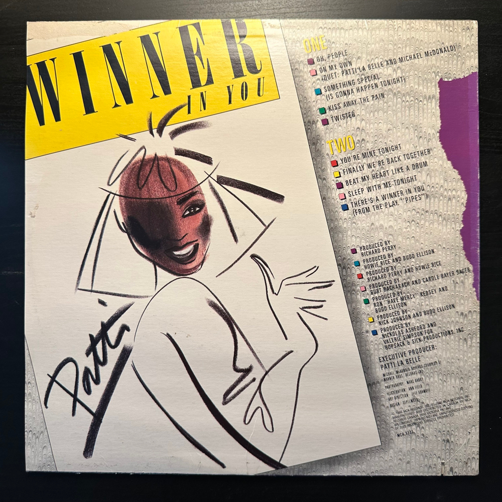Patti LaBelle - Winner In You (Канада 1986г.)