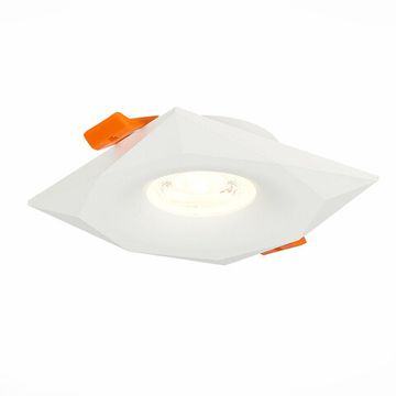 Встраиваемый светильник 1*GU10 ST203.508.01 белый Ovasis ST-Luce