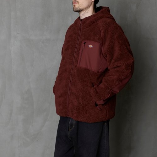 Куртка мужская Dickies Central High Pile Hooded артикул:DK0A87NVL161 - купить в магазине Дайс