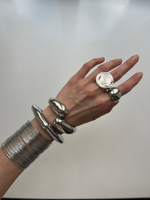 Браслет капля SILVER