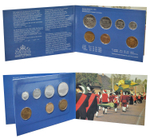 Набор монет Нидерландов 1990 UNC в оригинальной упаковке