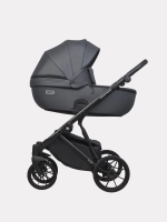 Коляска 2 в 1 Riko Basic Montana Ecco цвет 24 Graphite (графит)