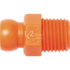 Соединение резьбовое RP 3/8" для СОЖ Optimum 1/2"