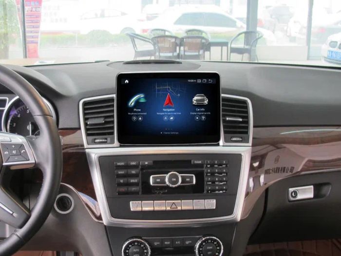 Магнитола для Mercedes-Benz ML (W166), GL (X166) 2011-2015 NTG 4,5 - Kuberg на Android 14, экран 8.4", Быстрая, CarPlay, 4G SIM-слот