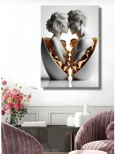 Картина "Сердца в объятиях", на стену 30х40см 1шт.