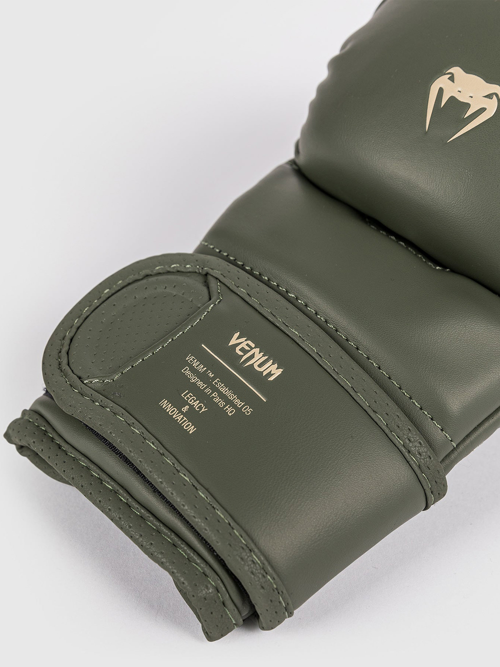 Перчатки ММА Venum Impact Evo Military Green