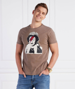 Футболка BANKSY QUEEN GUESS - коричневый(M3RI1U KBDL0)