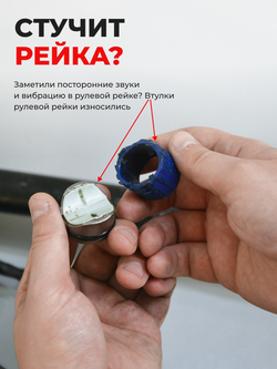 Ремкомплект рулевой рейки для ЭУР Opel Combo C, D (2006-2018) (R-31)