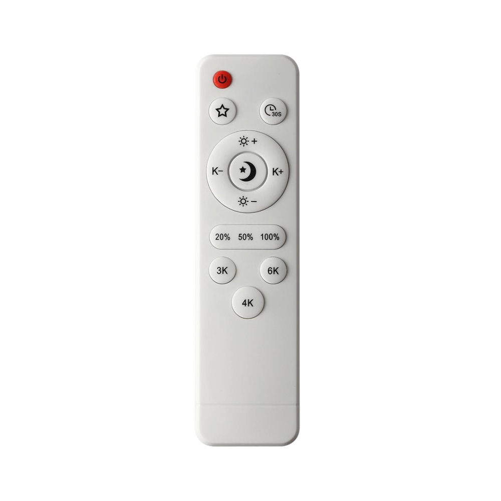7786/85L PIKO LED SN 607 Светильник металл/белый/бронза LED 85Вт 3000-6500K 490х490 IP20 пульт ДУ GEMINI
