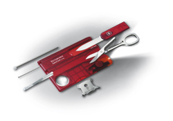 Швейцарская карточка Victorinox SwissCard Lite, красная