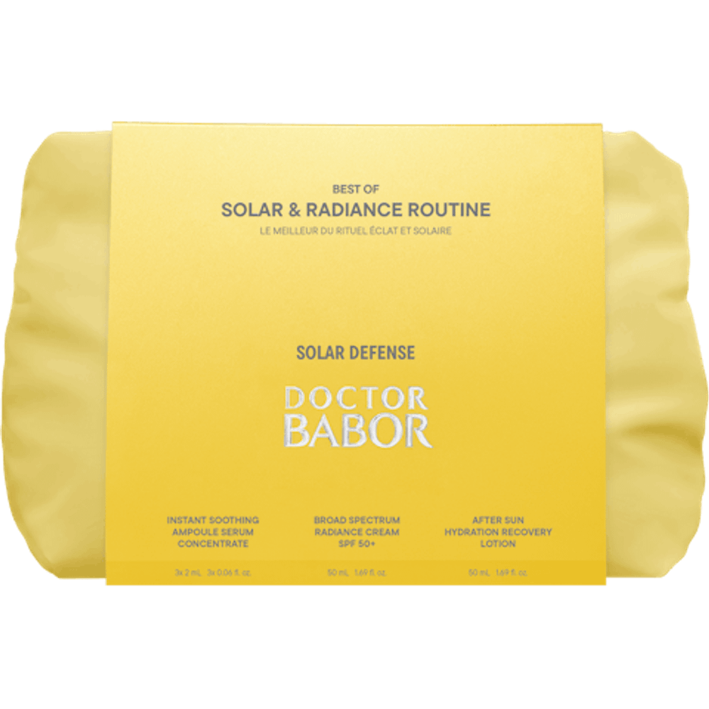 Набор Doctor Babor Solar Defense Solar&Radiance Routine Set