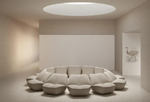ABK Moooi Nesting Room Egg Scape Dove Powder Lu3 60x120