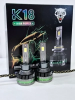 H1 (LED) / Светодиодные (H1) лампы, K18 High Power, 300 Вт - 12 вольт (2 шт. / комплект) НЕ