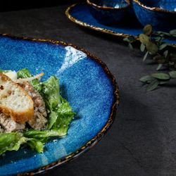 Салатник 925 мл d 24,6 см h6 см Aqua Blue P.L. Proff Cuisine [6]