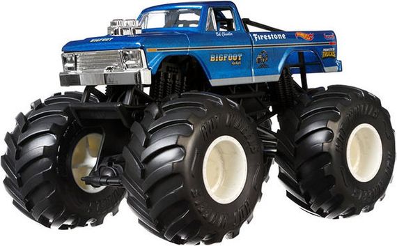 Hot Wheels Monster Lkws 1:24 Riese R?der Bigfoot Neu 2019