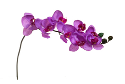 Искусственный цветок Орxидея лиловая 85см Garda Decor 8J-1219S0005