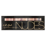 L.A. Girl, Beauty Brick, палитра теней для век из 12 цветов, GES331 Nudes, 12 г (0,42 унции)