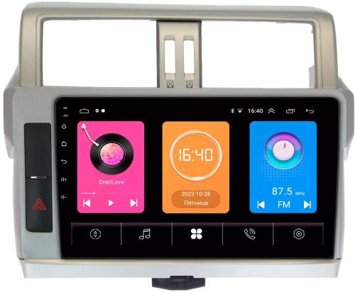 Магнитола для Toyota Land Cruiser Prado 150 2014-2017 - GT10-1057 на Android 10