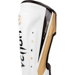 Защита ног Venum Elite Evo White/Gold