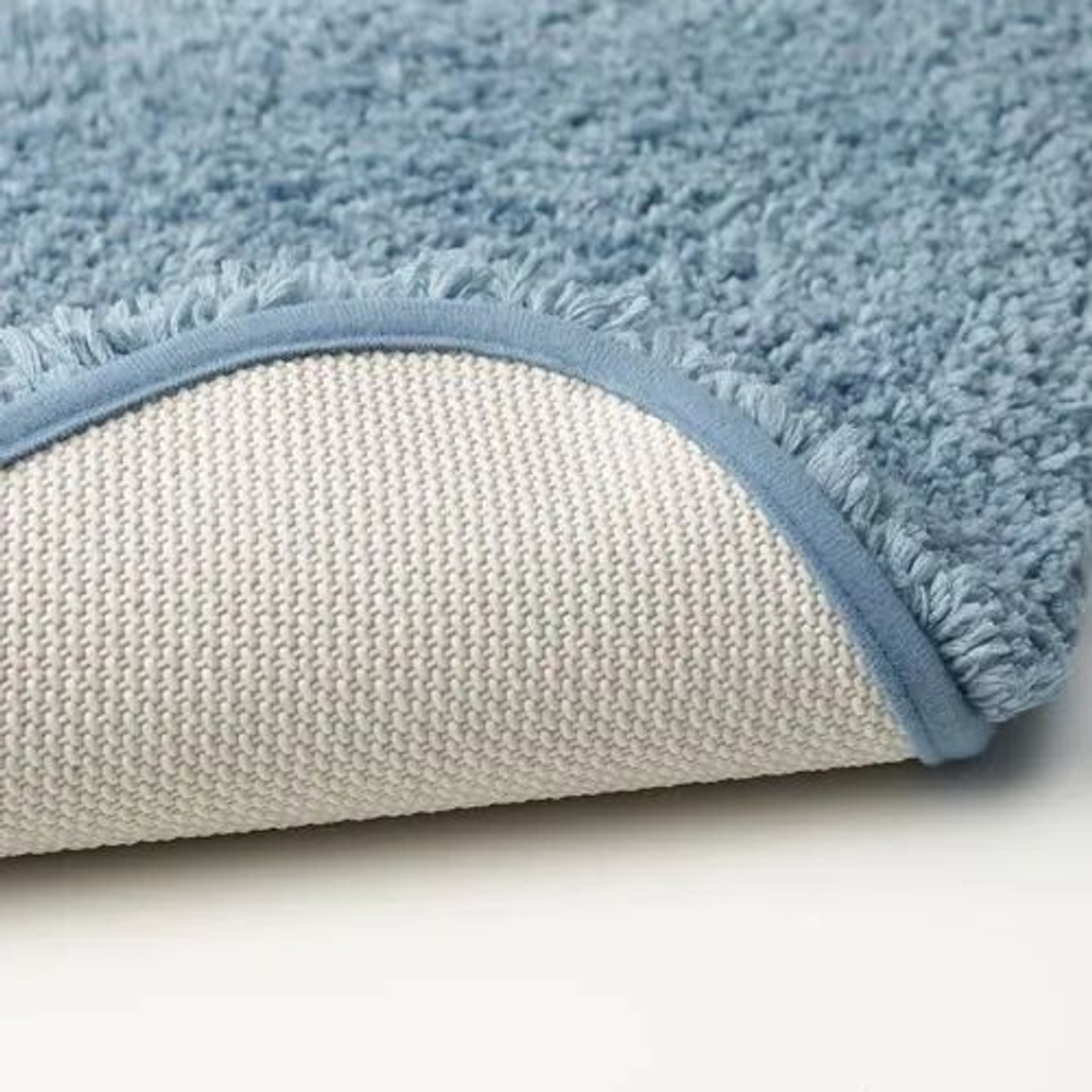 Коврик IKEA для ванной ALTJARN синий 55х60 см 1 шт (Из Турции)