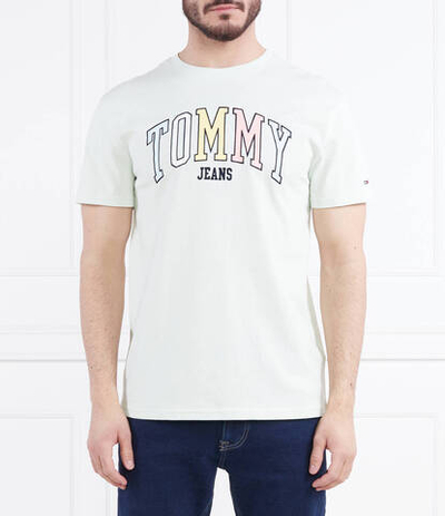 Футболка Tommy Jeans - зеленый(DM0DM16401)