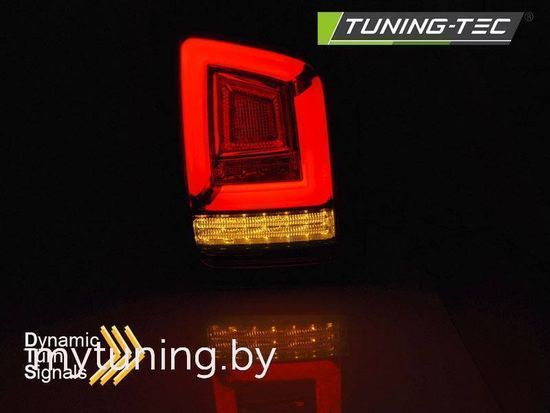 Задние фонари для Volkswagen T5 (10-15) LED динамические черные