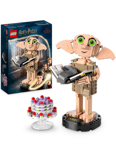 Конструктор Лего Гарри Поттер Добби — домашний эльф | LEGO Harry Potter Dobby the House-Elf - 76421, 403 деталей (8+)