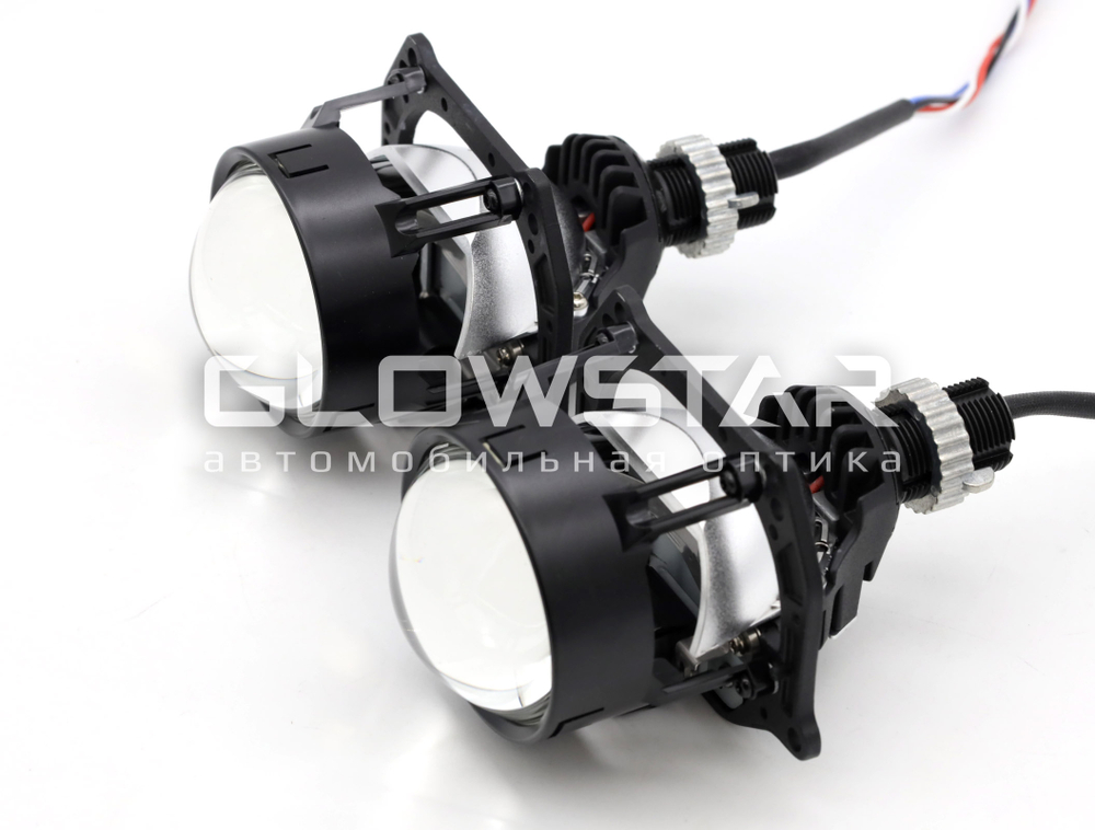 Билед модули Aozoom A3 Max 2.5 дюйма, 5500К, 12V, 49W/57W, крепление 3R и съемное гаечное (комплект, 2шт)