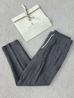 Льняной костюм Brunello Cucinelli