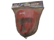 Шлем боксёрский HARD TOUCH закрытый красный размер XL