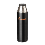 Термос (HS.TM-026) 1200ML черный (дополн.пласт.чашка)